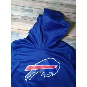 NFL Team Apparel Youth Long Sleeve Hoodie Buffalo Bill's